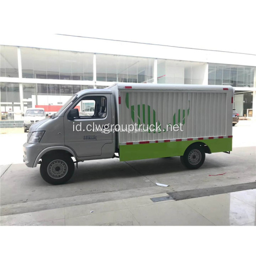 CLW 4x2 3cbm truk pengangkat sampah hidrolik